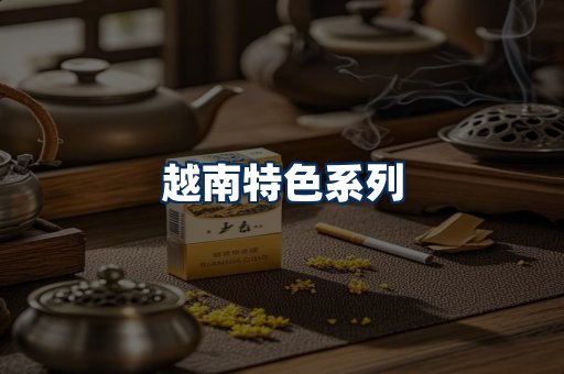 越南香烟展示
